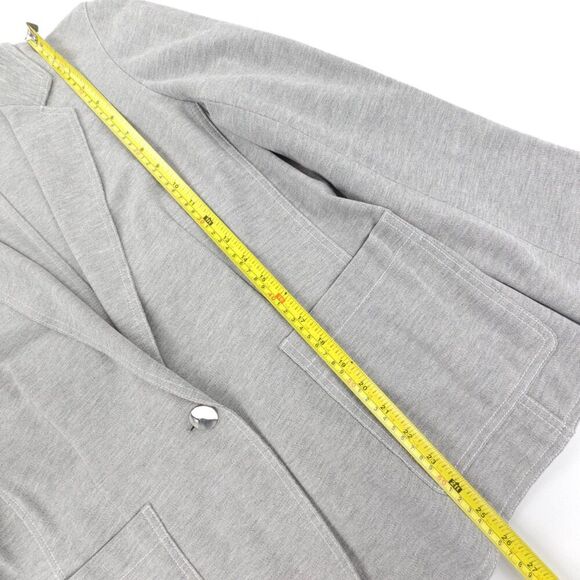 NEW Lafayette 148 Single Breasted Blazer Jacket Tailored Minimal Quiet Luxury 12 - Picture 3 of 8